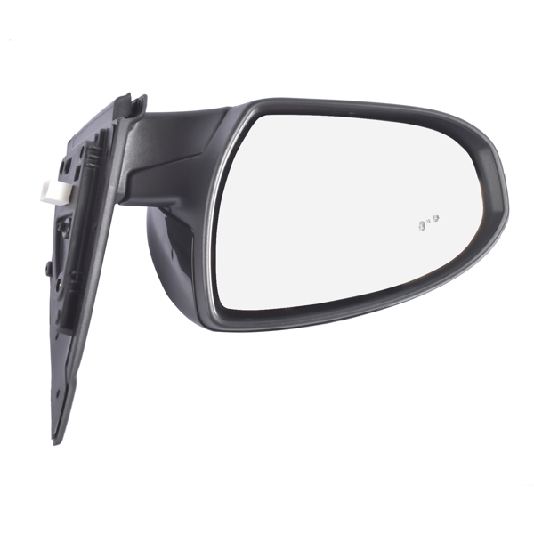 后视镜 Left Side Power Mirror Heated Paintable for Hyundai Tucson 2016-2018 Black (Paint to Match) 87610D3410 HY1320246-1