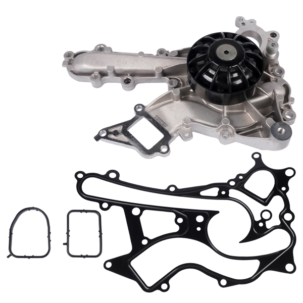 水泵 Engine Water Pump with Gasket Fits for Mercedes-Benz SL S GL GLE GLC GLS E C CLS ML V6 3.0L 2015-2020 2762000801 A2762000801-6