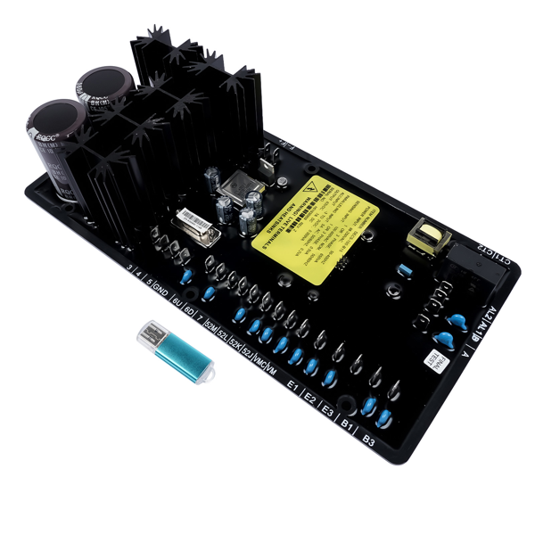 发电机电压调节器 AVR Automatic Voltage Regulator DECS-100-B15 Replacement for Basler Electric Generator VAR/PF Control-6
