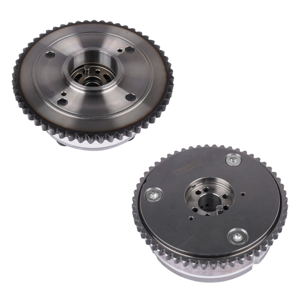 凸轮轴调节器 Pair CVVT Gears Intake+Exhaust Fit for Hyundai Elantra Kona Veloster Kia Forte5 Forte Seltos Soul 2.0L 2017-2022 243702E020 243502E700-5