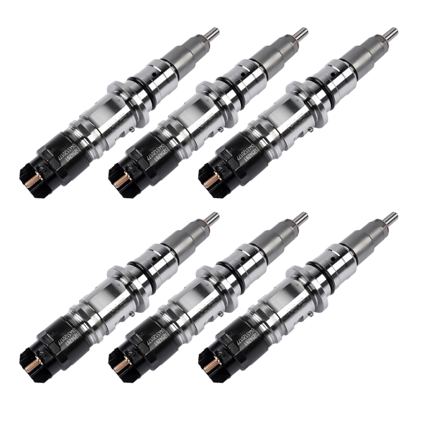 喷油器 6PCS Fuel Injector 5254261PX Fit for Thomas Cummins QSB 6.7L ISB 6.7L Engines Freightliner Cummins 6.7L Trucks Thomas Cummins 6.7L School Bus-2