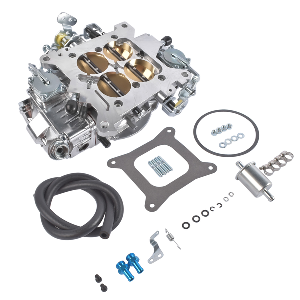 化油器 Mechanical Secondary Carburetor 4-Barrel Silver Fit for BR-67202 950 CFM Aluminum-4