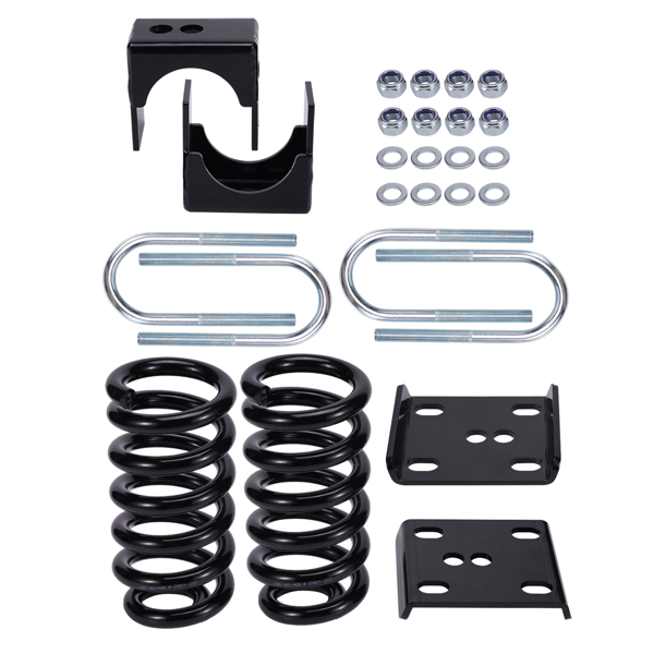前3英寸后5英寸降低弹簧翻转套件适用于雪佛兰C10/GMC C15 1973-1987款-2