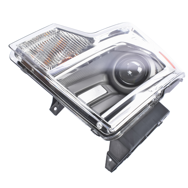 汽车大灯 Right Side HID/Xenon Chrome Projector Headlight Replacement for 2013-2014 Ford F-150 DL3Z13008AB FO2519120-3