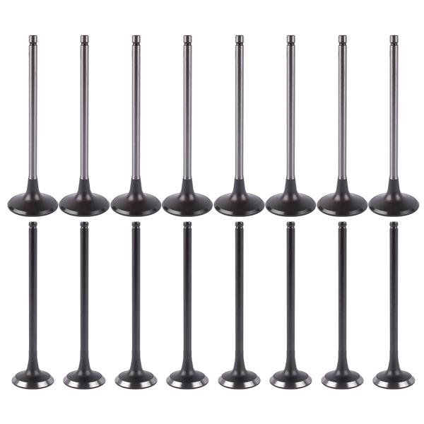 进排气门套装 Intake & Exhaust Valves Fit for Kia Optima Rondo 2006-2009 Hyundai Sonata 2006-2007 2.4L 2359CC L4 DOHC 2221225040 2221125000-6