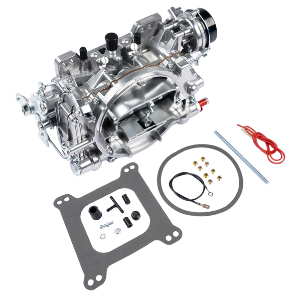 化油器 #1906 650 CFM 4 Barrel Carburetor, Electric Choke Replacement for 1980-1989 GMC Chevrolet-5