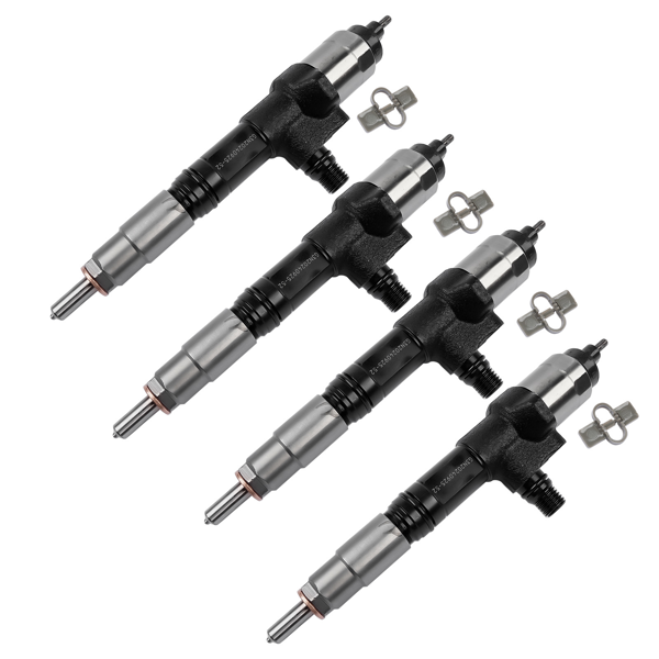 喷油器 Set of 4 Common Rail Fuel Injectors Fits for Kubota V3800 V3800T 3.8L 1J50053052-2