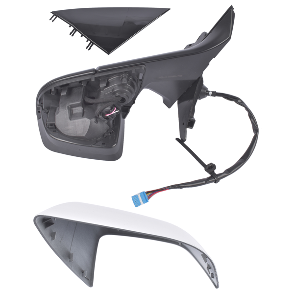 后视镜 Left Side View Door Mirror Power Fold/Heated/Memory Fits for Tesla Y 2020-2023 1594111-00-C-3
