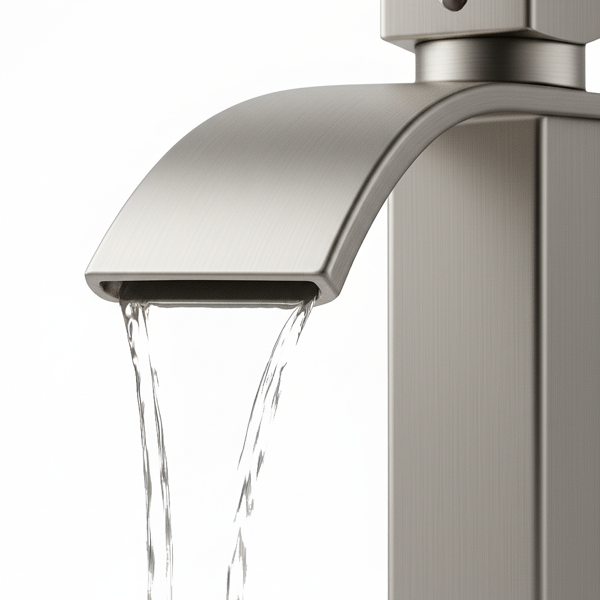 单柄浴室水龙头厕所水龙头不锈钢单孔TP，拉丝镍【周末不发货，TK/TEMU订单仅支持自提】-2