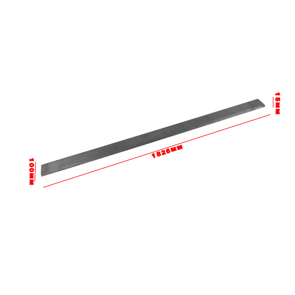 刀板 Cutting Edge Bucket Hardened Unpainted 30MnB Silver Fits for Skid Steer Loader 72"x4"x1/2"-4