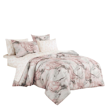 7 件套被子套装 – 优质涤纶面料，柔软舒适，装饰性强，四季皆宜（发Amzon\FedEx物流，TK&TEMU仅支持自提）