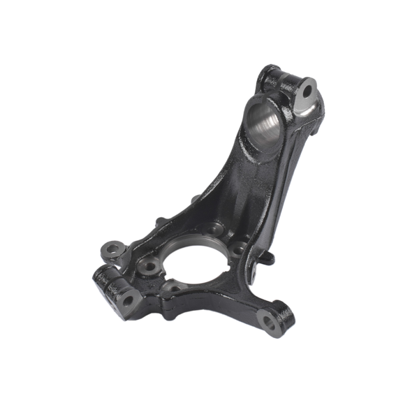 转向节 Front Right Passenger Side Steering Knuckle Spindle Fit For Nissan Rogue 2.0L 2.5L 2014-2020 Black Metal 40014-4BA0A 400144BA0A-5