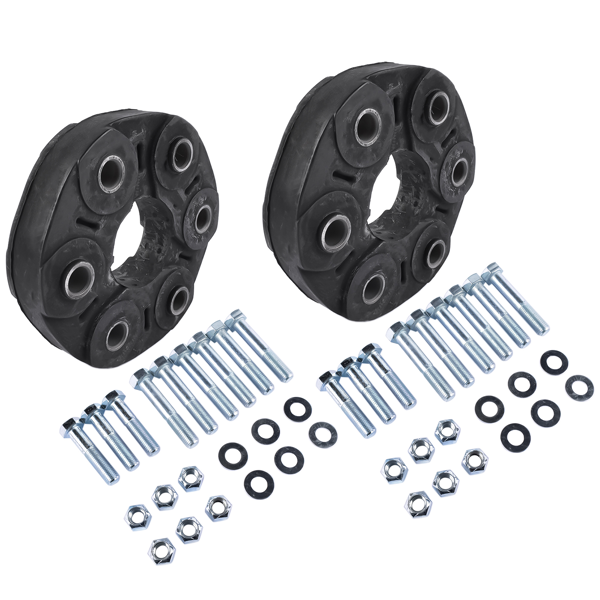 传动轴吊胶 2Pcs Driveshaft Flex Discs 2105110415 Fit for Mercedes-Benz C230 C240 C280 E280 E300 S450 SLK320 1998-2011-5