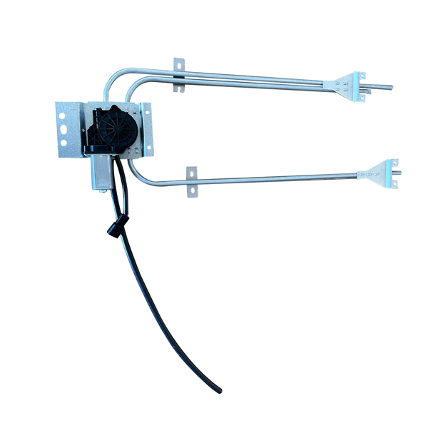 玻璃升降器 Front Right Passenger Side Power Window Regulator w/ Motor Fit for Freightliner Cascadia Electric with Motor Bolt On Steel Plastic A18-67226-003 A18-27226-001-5