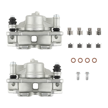 2x 前左/右制动卡钳（含支架） 适用于本田思域HX 1997-2000款