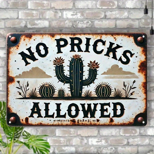 CIFbuy12x8 英寸 ( 30.5x20.3cm )复古风乡村风铝合金标牌（TikTok、temu下自提）-2