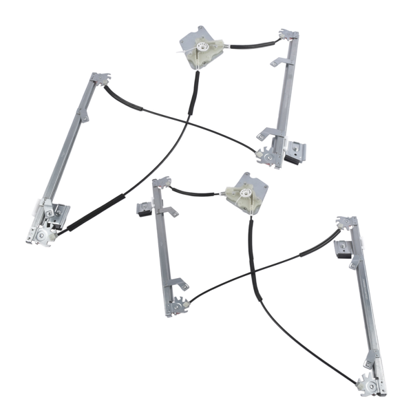 玻璃升降器 Front Left Right Window Regulator for Mercedes-Benz G500 G55 G63 AMG SUV 2002-2017 Silver 2Pcs-1