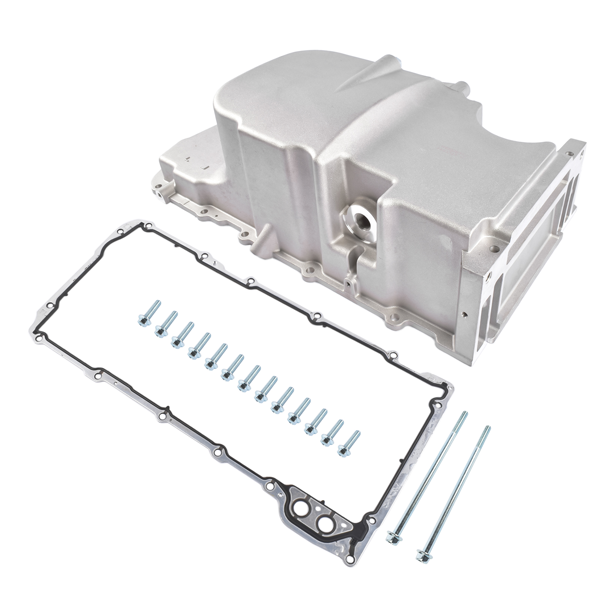 油底壳 Engine Oil Pan with Gasket Fits for Chevy Camaro 2010-2015 Caprice SS Pontiac G8 2008-2009 6.0 6.2L 12640748 12622559-2