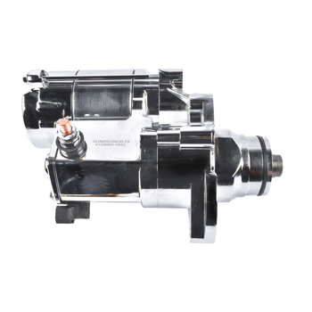 起动机 Starter Chrome Fit for Harley-Davidson Road King Street Glide Ultra Limited 31618-06 31619-06