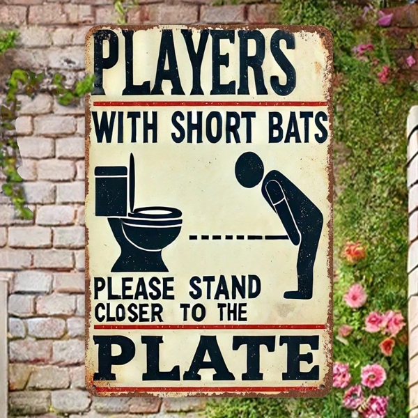 CIFbuy8x12 英寸 ( 20.3x30.5cm )复古风怀旧风铝合金标牌（TikTok、temu下自提）-2