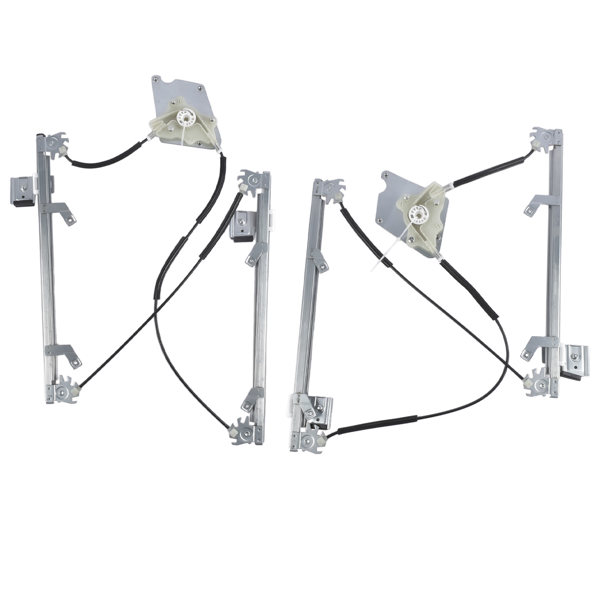 玻璃升降器 Front Left Right Window Regulator for Mercedes-Benz G500 G55 G63 AMG SUV 2002-2017 Silver 2Pcs-3