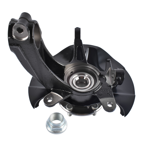 转向节总成 Front Right Passenger Side Steering Knuckle Assembly Replacement for Honda Civic 2017-2021-1