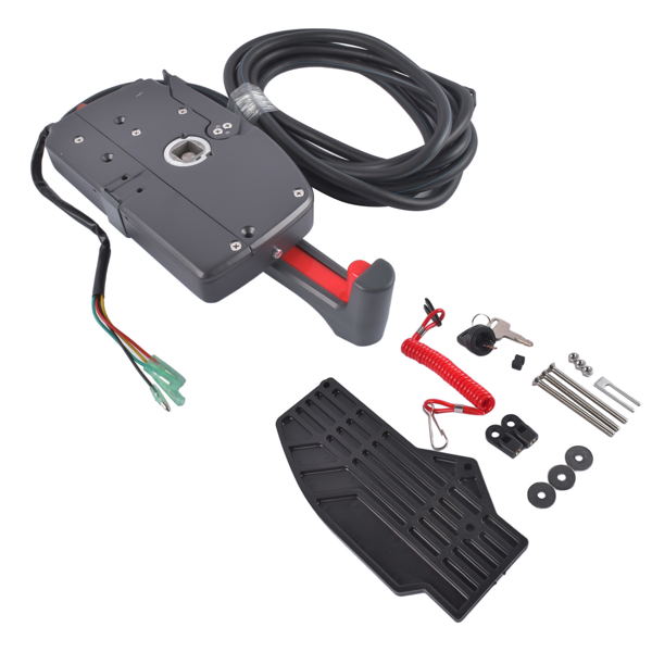 舷外遥控箱 Outboard Side Remote Control Box Fit for Yamaha 703 2 4 Stroke 703-48207-23-00 703-48207-1B-6