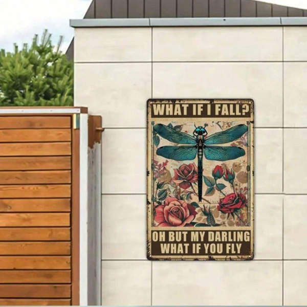 CIFbuy8x12 英寸 ( 20.3x30.5cm )复古风乡村风铝合金标牌适用于家居、Office（TikTok、temu下自提）-6