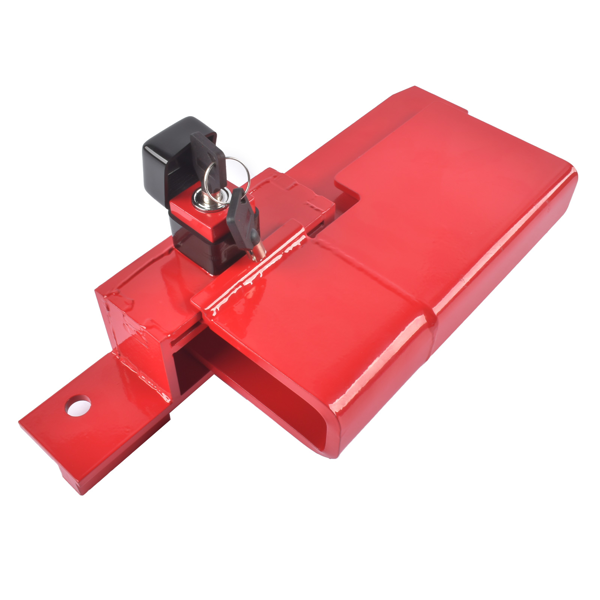 集装箱锁 Heavy Duty Rolling Door Lock Replacement for Storage Container, Trailer or Box Truck Lock Fits Handles up to 5" High and 1.25” Thick (W/ 2 Keys)-5