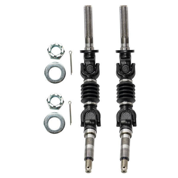 驱动轴 Pair Rear Axle Left Right Fits for Kubota RTV900 RTV1100 RTV1140 4x4 Models All Years K7711-12330 K7711-12334-2