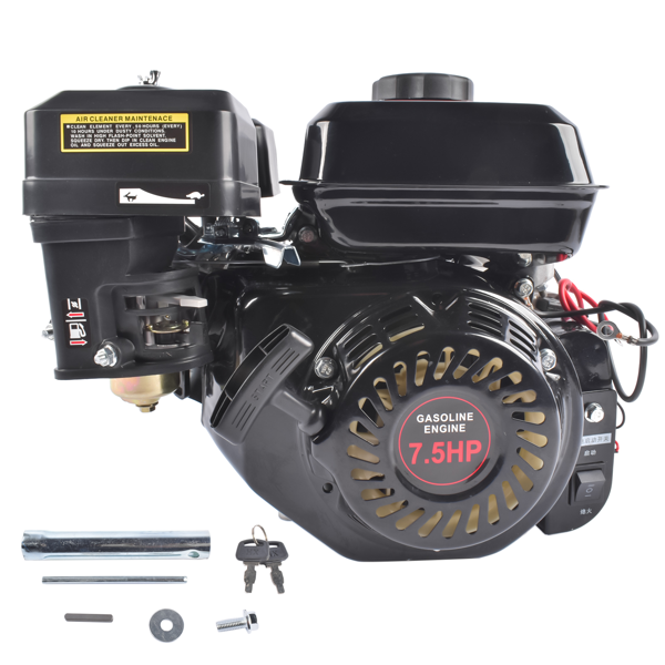 清洗机 Electric Start Horizontal Engine 4-Stroke 7.5HP 212CC Go Kart Gas Engine Motor-1