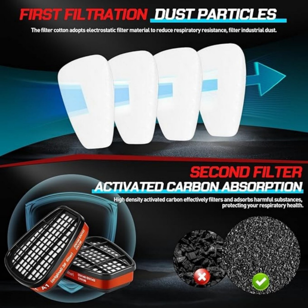 防护面具黑色-4