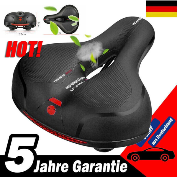 自行车坐垫红色-2