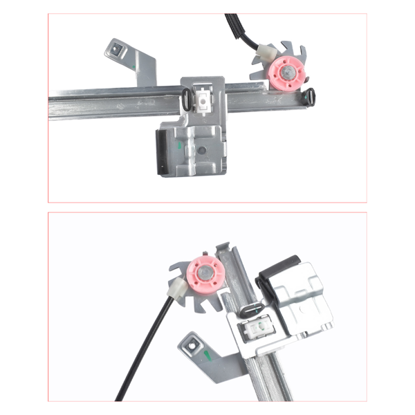 玻璃升降器 Front Left Right Window Regulator for Mercedes-Benz G500 G55 G63 AMG SUV 2002-2017 Silver 2Pcs-7