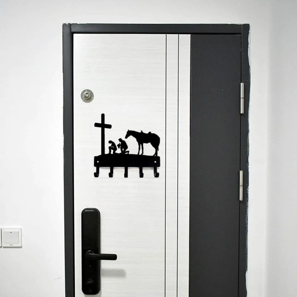 CIFbuy™ 优雅金属墙饰 客厅玄关节日展示装饰（TikTok、temu下自提）-2