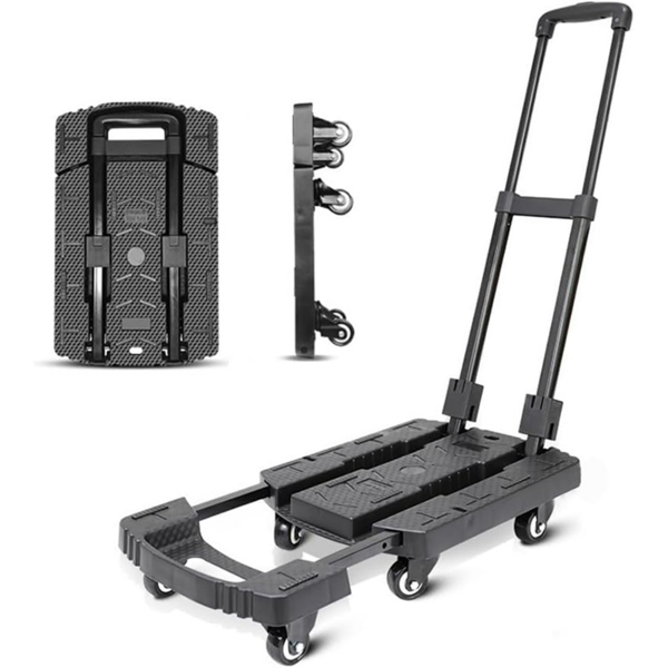 乌龟车 折叠小推车 手拉车 黑色-1