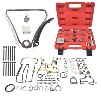发动机大修包 Timing Chain+Head Gasket+Locking Kit Fits for Chevy Cruze Trax Sonic Buick Encore 1.4L 2011-2016 HS54898 HS26540PT-1 55565005