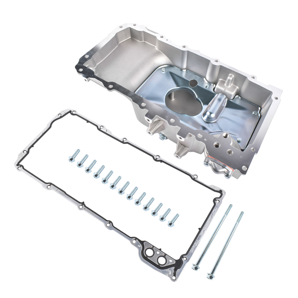 油底壳 Engine Oil Pan with Gasket Fits for Chevy Camaro 2010-2015 Caprice SS Pontiac G8 2008-2009 6.0 6.2L 12640748 12622559-4