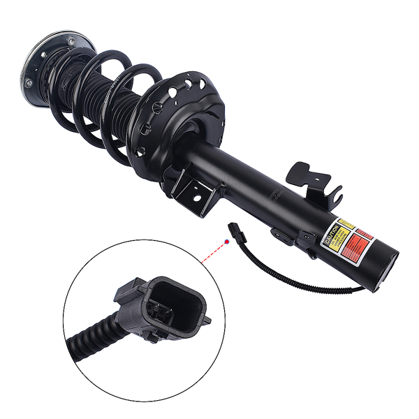 减震器 Front Right Shock Strut Assembly Electric Replacement for Land Rover Range Rover Evoque 2012-2018 w/ Magnetic Damping LR024444 LR051483-8