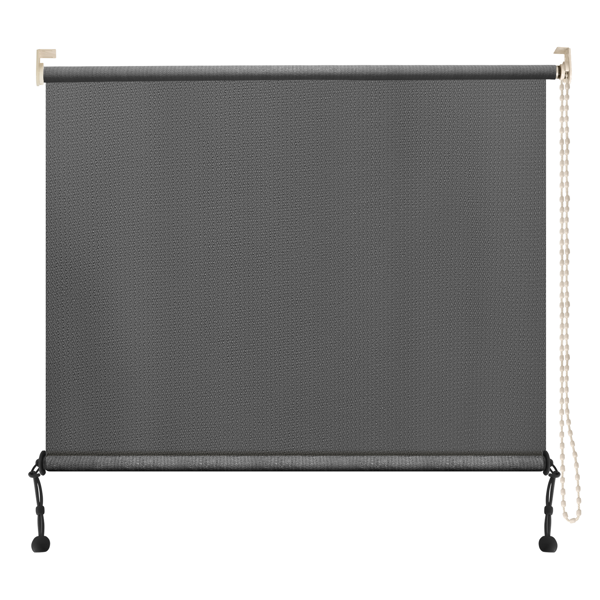 7'X8' 浅灰色HDPE拼接卷帘-5