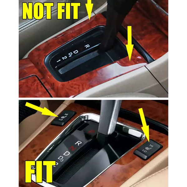 适用于2003-2007款本田雅阁的木纹汽车中控台换挡面板装饰条-9