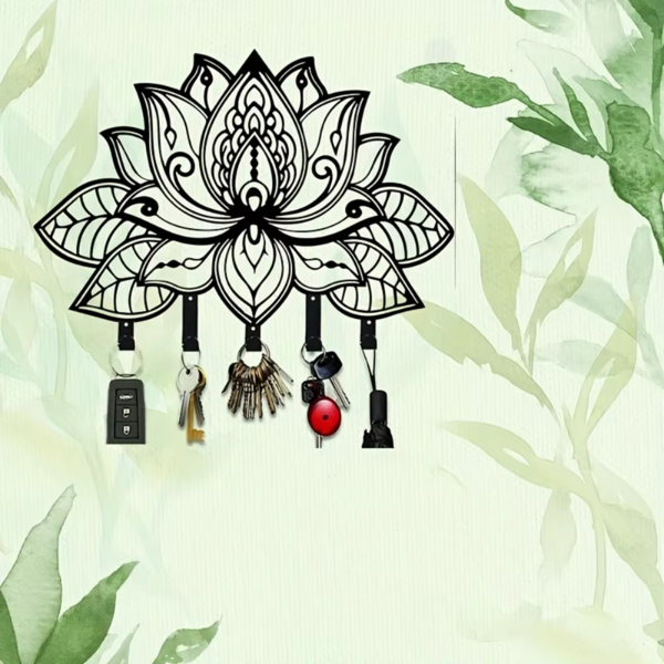 CIFbuy™ 艺术金属壁挂衣架 现代装饰衣帽收纳钩（TikTok、temu下自提）-2