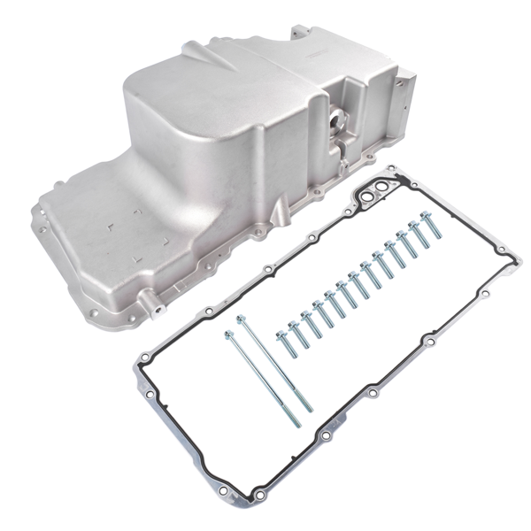 油底壳 Engine Oil Pan with Gasket Fits for Chevy Camaro 2010-2015 Caprice SS Pontiac G8 2008-2009 6.0 6.2L 12640748 12622559-3