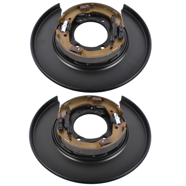 挡泥板总成 Rear Parking Brake LH RH SET Fit for Hyundai Santa Fe 2010-2012 Kia Sorento 2011-2013 2.4L/3.5L 582502P100 582702P100 58250-2P100 58270-2P100-6