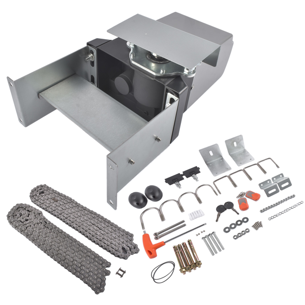 开门机 3300lbs Automatic Sliding Gate Opener Electric Door Operator w/ Infrared Sensors-7