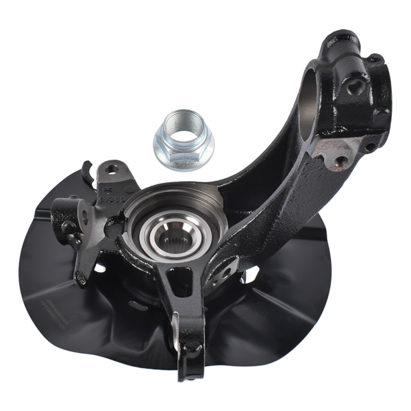 转向节总成 Front Right Passenger Side Steering Knuckle Assembly Replacement for Honda Civic 2017-2021-3