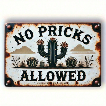 CIFbuy12x8 英寸 ( 30.5x20.3cm )复古风乡村风铝合金标牌（TikTok、temu下自提）