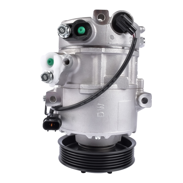 汽车空调压缩机 A/C Compressor with Clutch Fits for Carrier Thermo King TM15 TM15XD TM15HD 102-580 18-10157-06 18-00083-70 8-Groove Pulley-3