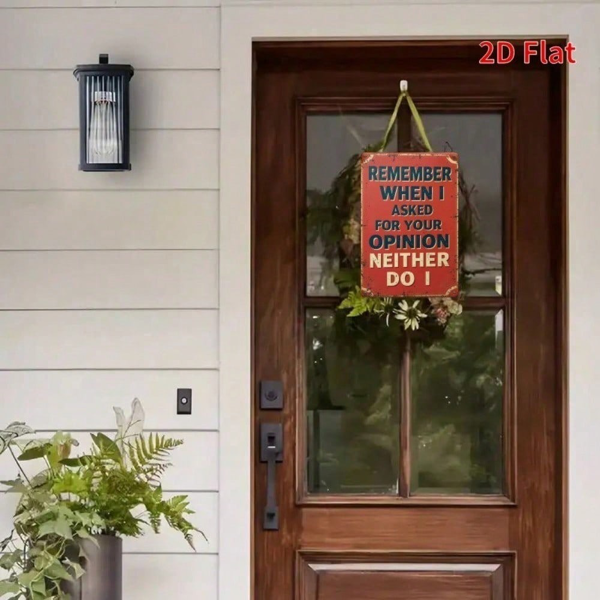 CIFbuy8x12 英寸 ( 20.3x30.5cm )复古风怀旧风铝合金标牌适用于家居、酒吧、咖啡馆（TikTok、temu下自提）-2