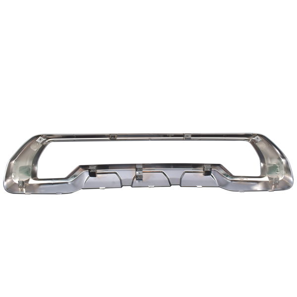 前保险杠饰条 Chrome Front Bumper Molding Skid Plate Fit for GMC Sierra 2500 HD 3500 HD 6.6L V8 Diesel Gas 2020-2023 Polypropylene Plastic Metal 84319824-8